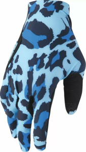 Sportmode Cheetah Gloves Blue, Black 
