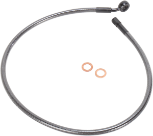 Designer Series Dot Abs-specific Upper Brake Line Kit Black, Black Pearl, 1, nordicamoto.ro