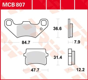 All Round Ceramic Brake Pads