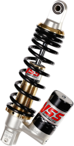 Scooter Emulsion Gas Shock Black, Gold, Silver, 2, nordicamoto.ro