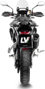Tobă de eșapament LeoVince LV-14 Black Edition Slip-On pentru Triumph Tiger 900, 4, nordicamoto.ro