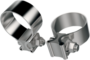 Stainless Steel Muffler Clamps, 1, nordicamoto.ro