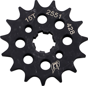 Lightweight Steel Sprocket Black
