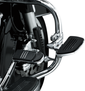 Longhorn Offset Footpeg Mounts Chrome, Polished, 1, nordicamoto.ro