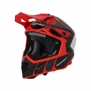 Casca Acerbis X-Track 22.06 Black/Red