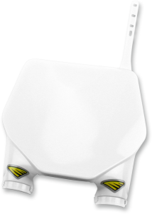 Stadium Number Plate White