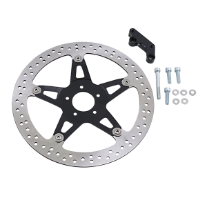 Big Brake Floating Rotor Kit Black, Silver, 5, nordicamoto.ro
