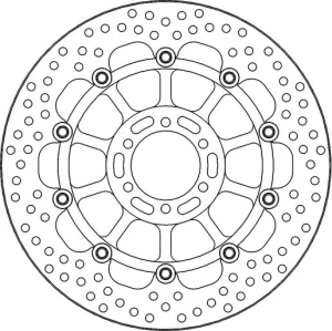 Seria Halo cu rotor flotant – negru, argintiu, oțel inoxidabil