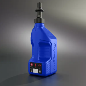 Canistrǎ Tuff Jug cu Gradație și cap Ripper, Capacitate 10 Litri, Culoare Albastru