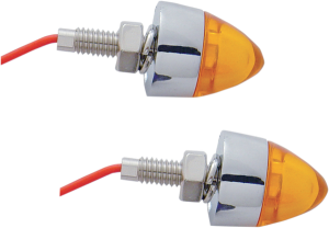 Bullet Mini Marker Lights Chrome