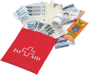 Waterproof First Aid Kit Red, White