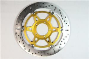 X-series Brake Rotor Gold, Silver, Stainless Steel