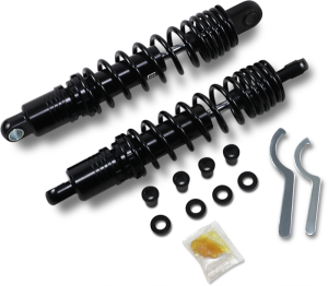 Premium Ride-height Adjustable Shocks Black