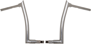 1-1/2(r) Ez Install Pointed Top Handlebar Silver, 1, nordicamoto.ro