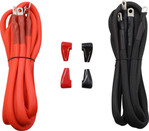 Electric Cable Kit For Winch Black, Red, 4, nordicamoto.ro