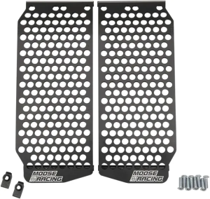 MOOSE RACING Radiator Guards Black 