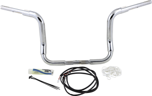 1-1/2(r) Ez Install Rounded Top Handlebar Kit Silver, 3, nordicamoto.ro
