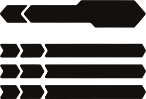 Chain Protector Decal Black, 2, nordicamoto.ro