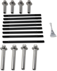 Cylinder Stud And Head Bolt Kit Black