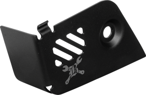 Slash Cut Rear Brake Reservoir Cover Black