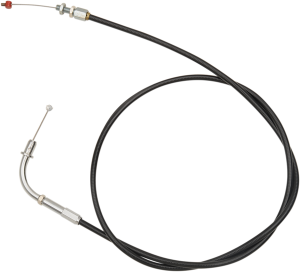 Black Vinyl Throttle/idle Cable For Victory Black +152 mm (6''), 1, nordicamoto.ro