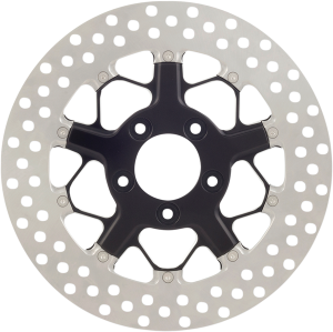 Two-piece Brake Rotor Black, Silver