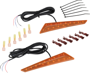 Led Mirror Turn Signals Amber, 1, nordicamoto.ro