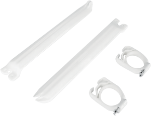 Kawasaki Fork Tube Protectors White