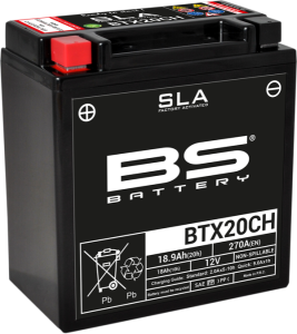 Sla Factory- Activated Agm Maintenance-free Battery Black