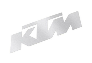 Sticker KTM 2.4cm White
