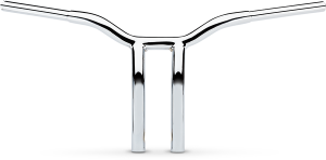 Kage Fighter Welded Bent-riser Handlebar Silver, 2, nordicamoto.ro