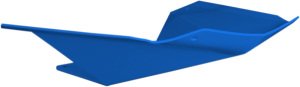 Skidplate Bumper Blue