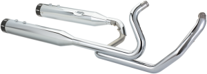 El Dorado Dual Exhaust System Black, 2, nordicamoto.ro