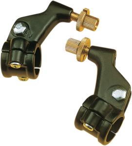 Two-piece Black Lever Holder Black