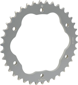 JT SPROCKETS Aluminum Rear Sprockets Silver, 1, nordicamoto.ro