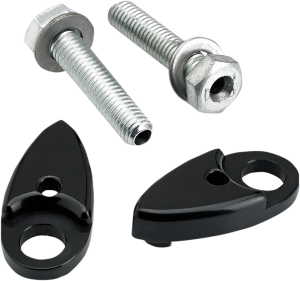Adapter Plates For Side Rail-mounted Lights Black, 1, nordicamoto.ro