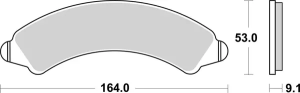 Rsi Brake Pads, 2, nordicamoto.ro
