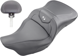 Heated Roadsofa Carbon Fiber Seat Black