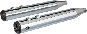 Grand National Slip-on Mufflers Black