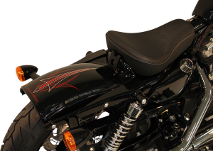 Rear Fender Bobber Black, 1, nordicamoto.ro
