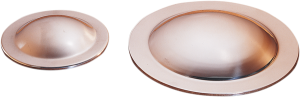 Polished Domed Pulley Cover Kit