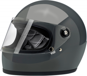 Gringo S Full Face Helmet Gloss Storm Gray 2x-large Gray 2XL, 1, nordicamoto.ro