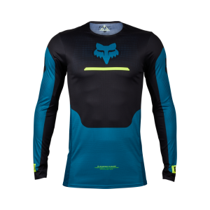 Tricou Moto Fox Flexair Optical Albastru Maui