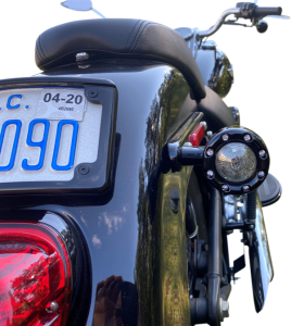 Probeam® Bullet Ringz 1156 Rear Turn Signals Black, 2, nordicamoto.ro