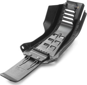 Skid plate with linkage protection