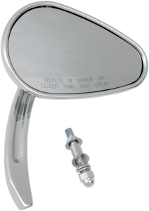 Billet Teardrop Mirror Chrome