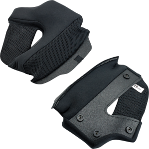 Lane Splitter Helmet Cheek Pads Black, 3, nordicamoto.ro
