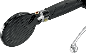 Folding Bar End Mirror Anodized Black, 1, nordicamoto.ro