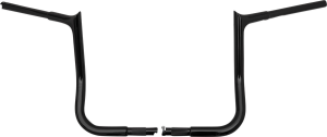 1-1/4(r) Ez Install Pointed Top Handlebar Kit Black