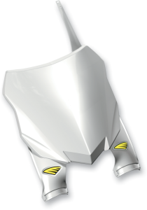 Stadium Number Plate White